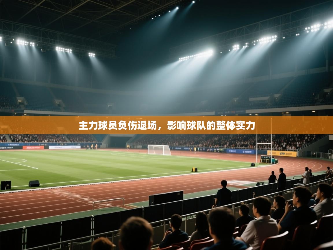 主力球员负伤退场，影响球队的整体实力